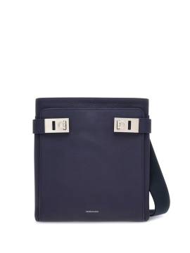 Ferragamo Schultertasche mit Gancini-Schnalle - Blau von Ferragamo