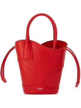 Ferragamo Mini-Tasche mit Cut-Out - Rot von Ferragamo