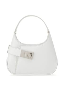 Ferragamo Mini-Tasche mit Gancini-Schnalle - Weiß von Ferragamo