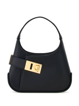 Ferragamo Mini-Tasche mit Hobo Gancini-Schnalle - Schwarz von Ferragamo