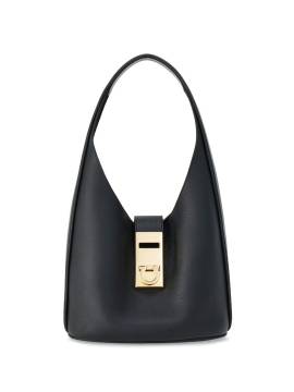 Ferragamo Mittelgroße Gancini Schultertasche - Schwarz von Ferragamo