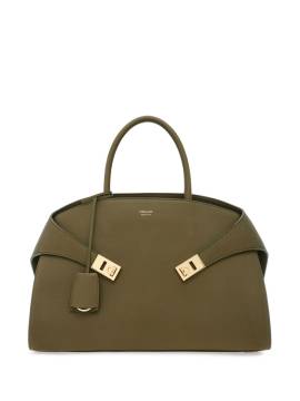 Ferragamo Mittelgroßer Hug Shopper - Grün von Ferragamo