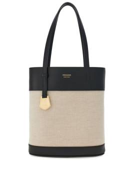 Ferragamo North-South charming tote bag (S) - Schwarz von Ferragamo