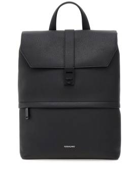 Ferragamo Rucksack aus Leder mit Logo-Prägung - Schwarz von Ferragamo