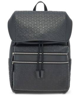 Ferragamo Rucksack mit Gancini-Prägung - Schwarz von Ferragamo