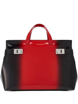 Ferragamo Shopper mit Airbrush-Effekt - Rot von Ferragamo