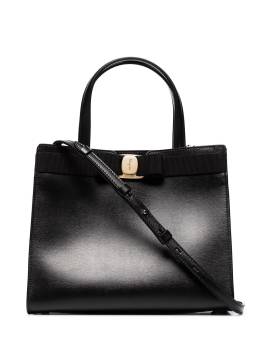 Ferragamo 'Vara' Schultertasche - Schwarz von Ferragamo