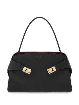 Ferragamo small Hug Soft shoulder bag - Schwarz von Ferragamo