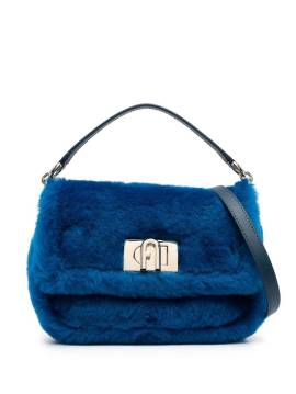 Furla Handtasche mit Logo - Blau von Furla