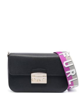 Furla Umhängetasche mit Logo-Riemen - Schwarz von Furla