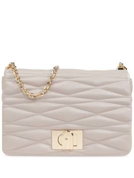 Furla quilted shoulder bag - Nude von Furla