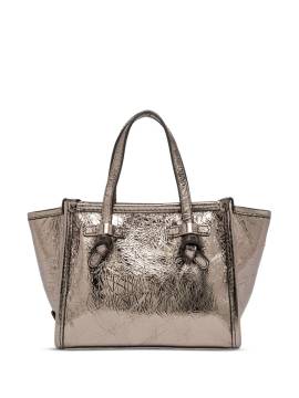 GIANNI CHIARINI Miss Marcella Tote Bag im Metallic-Look - Gold von GIANNI CHIARINI