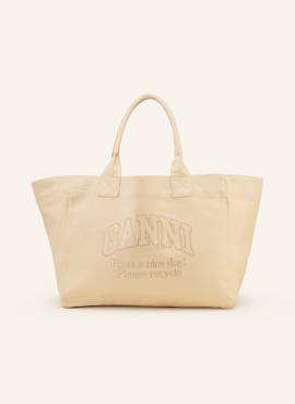 Ganni Shopper Easy Xxl beige von Ganni