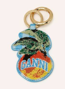 Ganni Taschenanhänger orange von Ganni