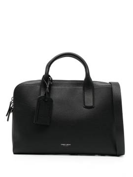 Giorgio Armani Laptoptasche mit Logo-Stempel - Schwarz von Giorgio Armani