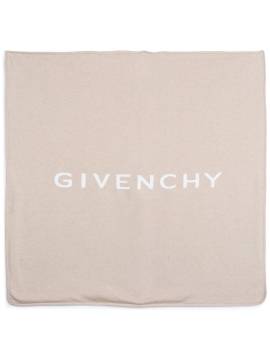 Givenchy Kids Decke mit Jacquardmuster - Nude von Givenchy Kids