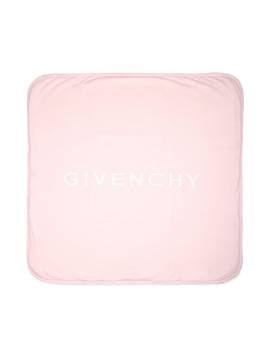 Givenchy Kids Decke mit durchgehendem Logo - Rosa von Givenchy Kids