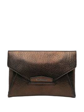 Givenchy Pre-Owned 2013 mittelgroße Antigona Envelope Clutch aus Ziegenleder - Braun von Givenchy Pre-Owned