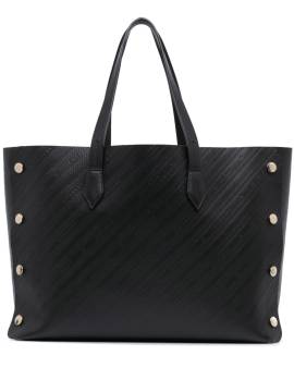 Givenchy Pre-Owned 2016 mittelgroße Bond Tote Bag mit Logo-Prägung - Schwarz von Givenchy Pre-Owned