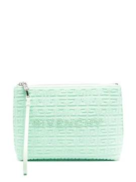 Givenchy Clutch mit Frottee-Finish - Grün von Givenchy