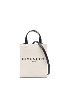 Givenchy Gemini Canvas-Shopper - Nude von Givenchy