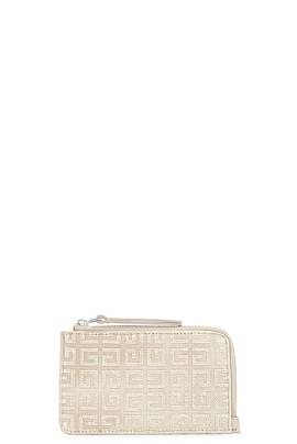 Givenchy KARTENETUI G CUT in Dusty Gold - Metallic Gold. Size all. von Givenchy