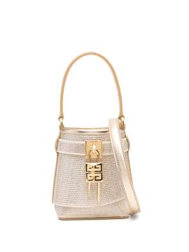 Givenchy Micro Shark Lock Beuteltasche - Gold von Givenchy