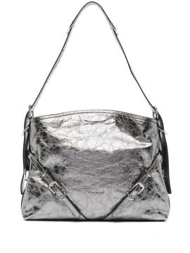 Givenchy Mittelgroße Voyou Schultertasche - Silber von Givenchy