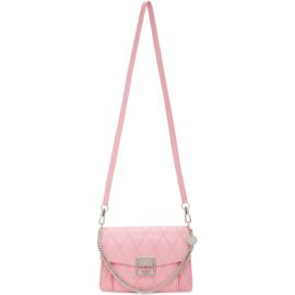 Givenchy Pink Quilted Small GV3 Bag von Givenchy