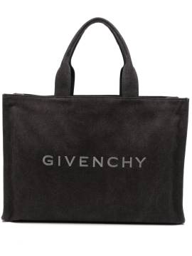 Givenchy Shopper mit Logo-Stickerei - Schwarz von Givenchy