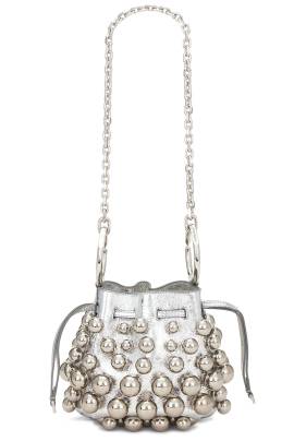 Givenchy TASCHE MINI PUMPKIN in Hellsilber - Metallic Silver. Size all. von Givenchy