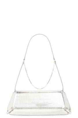 Givenchy TASCHE VOYOU EAST-WEST in Light Silvery - Metallic Silver. Size all. von Givenchy