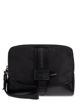 Givenchy Clutch mit Logo-Print - Schwarz von Givenchy