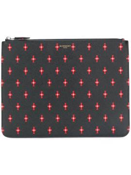 Givenchy patterned clutch - Schwarz von Givenchy