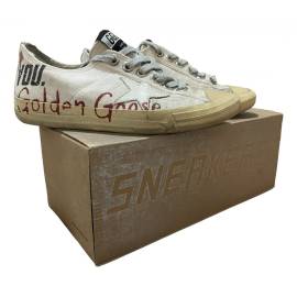 Golden Goose V-Star Segeltuch Sneakers von Golden Goose