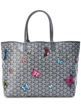 Goyard Pre-Owned 2000s pre-owned St Louis Shopper mit Schmetterlingen - Grau von Goyard Pre-Owned