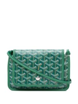 Goyard Pre-Owned 2010-heute Goyardine Plumet Pocket Wallet Umhängetasche - Grün von Goyard Pre-Owned