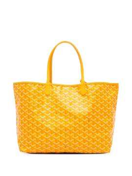 Goyard Pre-Owned 2018 Goyardine Saint Louis PM Tote Bag - Gelb von Goyard Pre-Owned