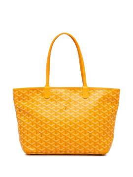 Goyard Pre-Owned 2019 Goyardine Artois PM Tote Bag - Gelb von Goyard Pre-Owned