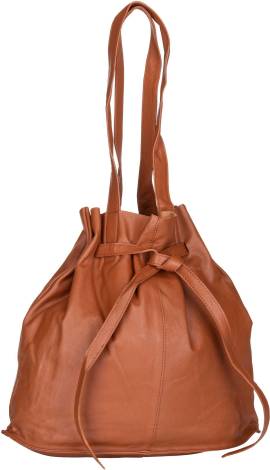 Greenburry Eva Nappa NR-2M  in Cognac (16.7 Liter), Bucket Bag von Greenburry