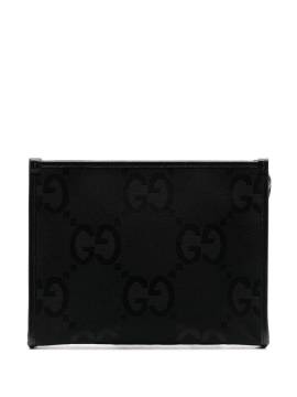 Gucci Clutch mit Jumbo GG - Schwarz von Gucci