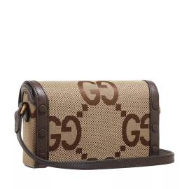 Gucci Crossbody Bags - Mini Horsebit 1955 Jumbo GG Crossbody Bag - Gr. unisize - in Beige - für Damen von Gucci