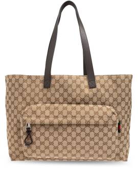 Gucci Große Tote Bag mit GG - Nude von Gucci