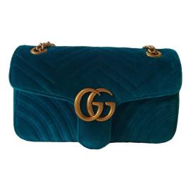 Gucci GG Marmont Chain Samt Handtaschen von Gucci