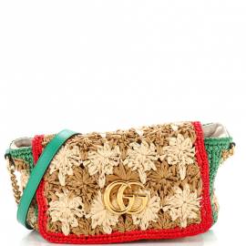 Gucci GG Marmont Flap Leder Handtaschen von Gucci