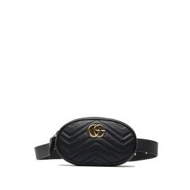 Gucci GG Marmont Leder Baguette tasche von Gucci