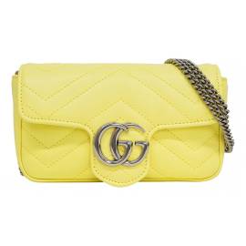 Gucci GG Marmont Leder Handtaschen von Gucci