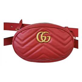 Gucci GG Marmont Oval Leder Handtaschen von Gucci