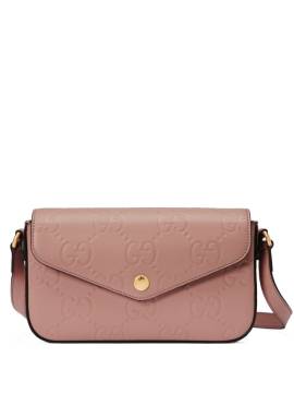 Gucci GG Super Mini Schultertasche - Rosa von Gucci