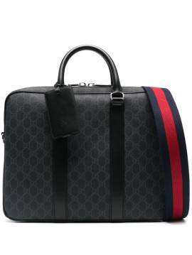 Gucci Aktentasche mit GG - Grau von Gucci